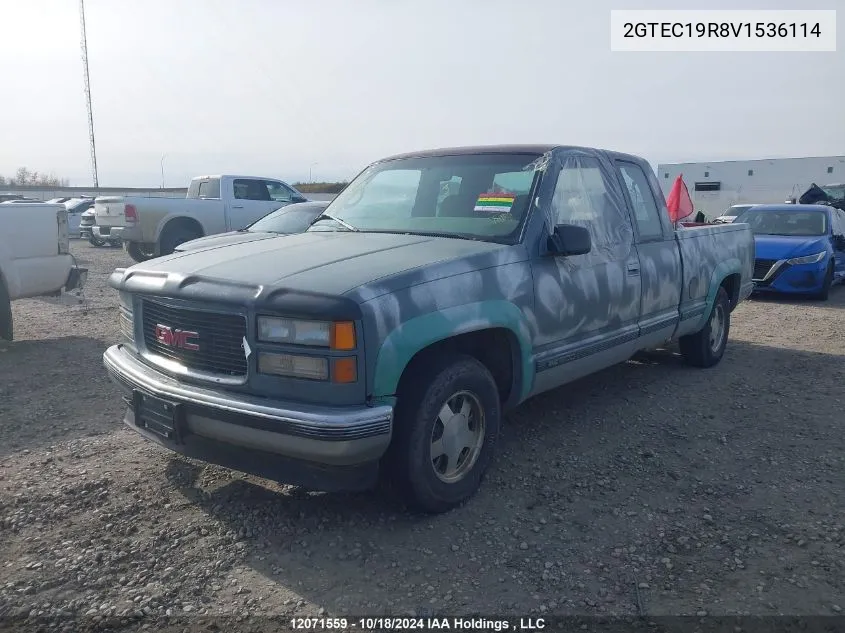 1997 GMC Sierra 1500 VIN: 2GTEC19R8V1536114 Lot: 12071559