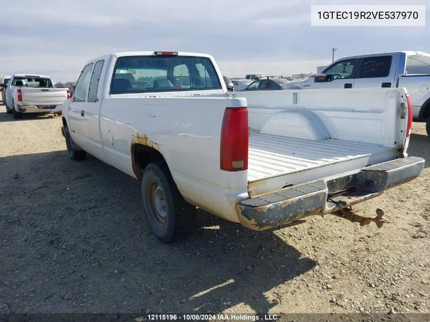 1997 GMC Sierra 1500 VIN: 1GTEC19R2VE537970 Lot: 12115196