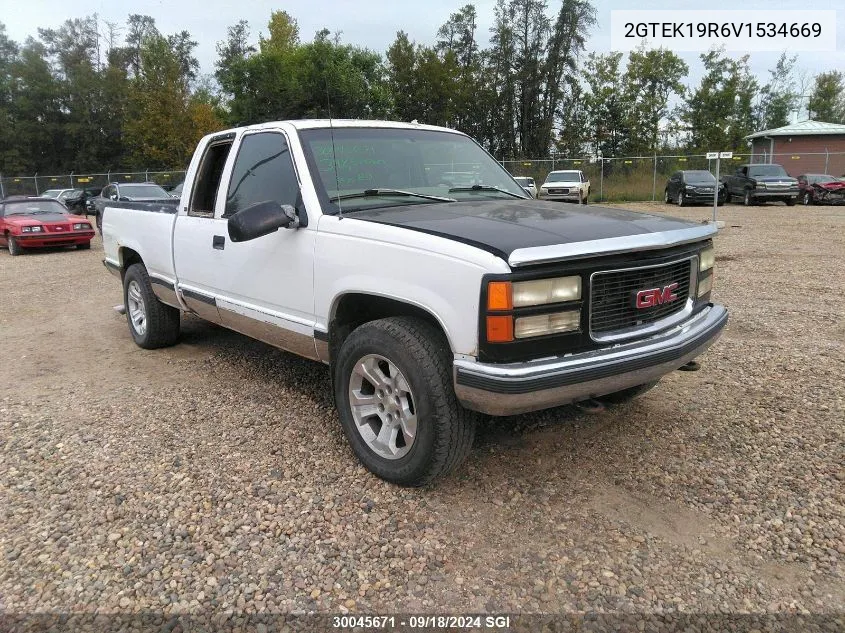 1997 GMC Sierra K1500 VIN: 2GTEK19R6V1534669 Lot: 30045671