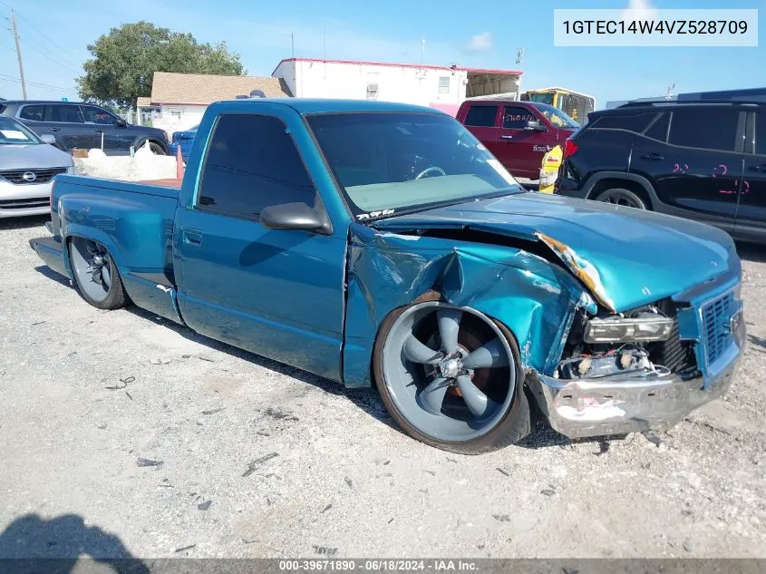 1997 GMC Sierra 1500 Sl Wideside VIN: 1GTEC14W4VZ528709 Lot: 39671890