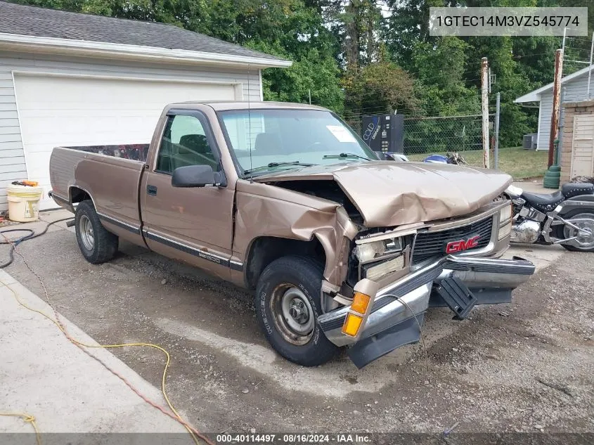 1997 GMC Sierra 1500 Sl Wideside VIN: 1GTEC14M3VZ545774 Lot: 40114497