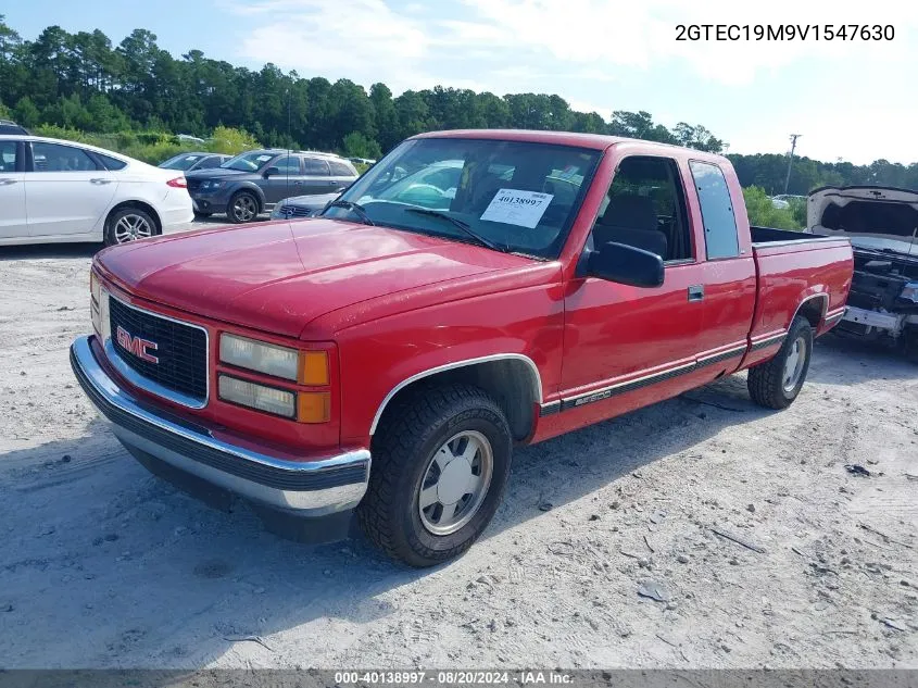 1997 GMC Sierra 1500 C1500 VIN: 2GTEC19M9V1547630 Lot: 40138997