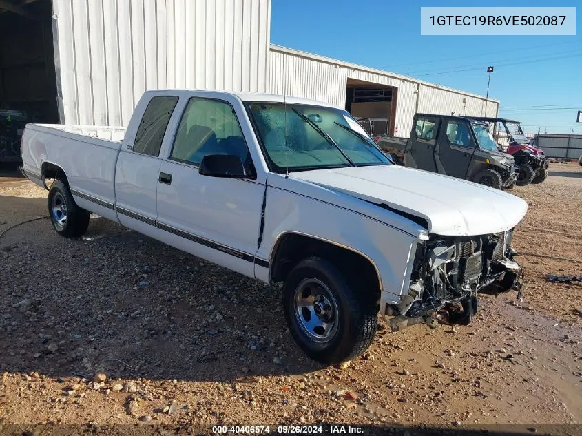 1997 GMC Sierra 1500 Sl Wideside VIN: 1GTEC19R6VE502087 Lot: 40406574