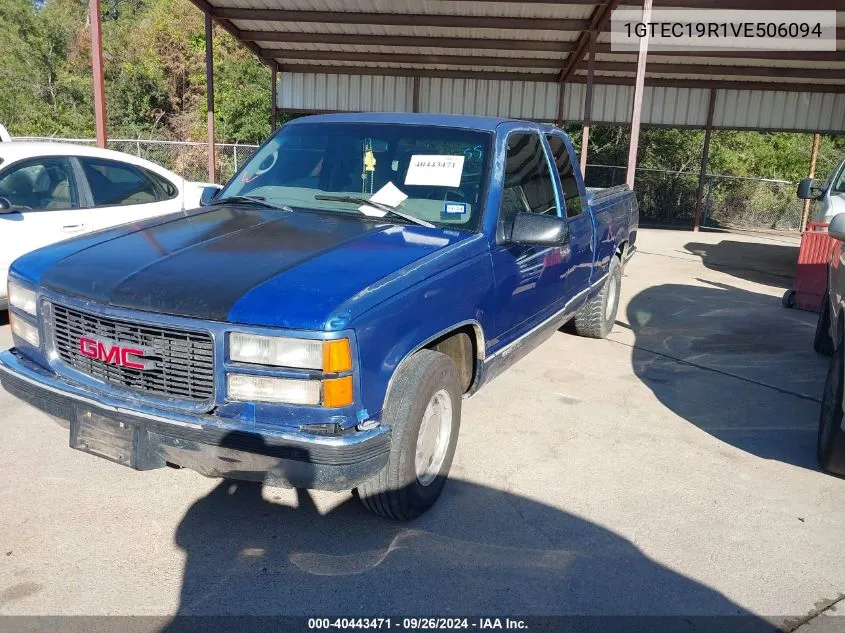 1997 GMC Sierra 1500 Sl Wideside VIN: 1GTEC19R1VE506094 Lot: 40443471