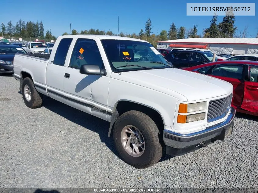 1997 GMC Sierra 1500 Sl Wideside VIN: 1GTEK19R5VE556712 Lot: 40463900