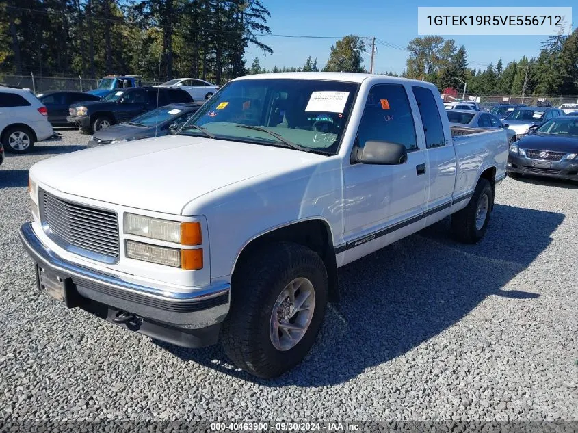 1997 GMC Sierra 1500 Sl Wideside VIN: 1GTEK19R5VE556712 Lot: 40463900