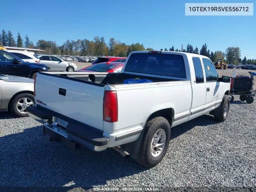 1997 GMC Sierra 1500 Sl Wideside VIN: 1GTEK19R5VE556712 Lot: 40463900