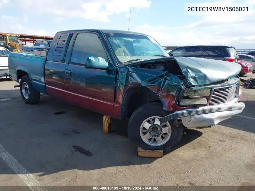 1997 GMC Sierra 1500 Sl Wideside VIN: 2GTEC19W8V1506021 Lot: 40610199