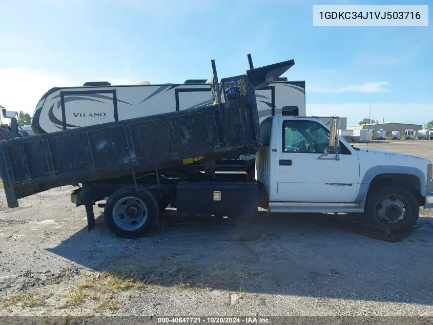 1997 GMC Sierra C3500 Heavy Duty VIN: 1GDKC34J1VJ503716 Lot: 40647721