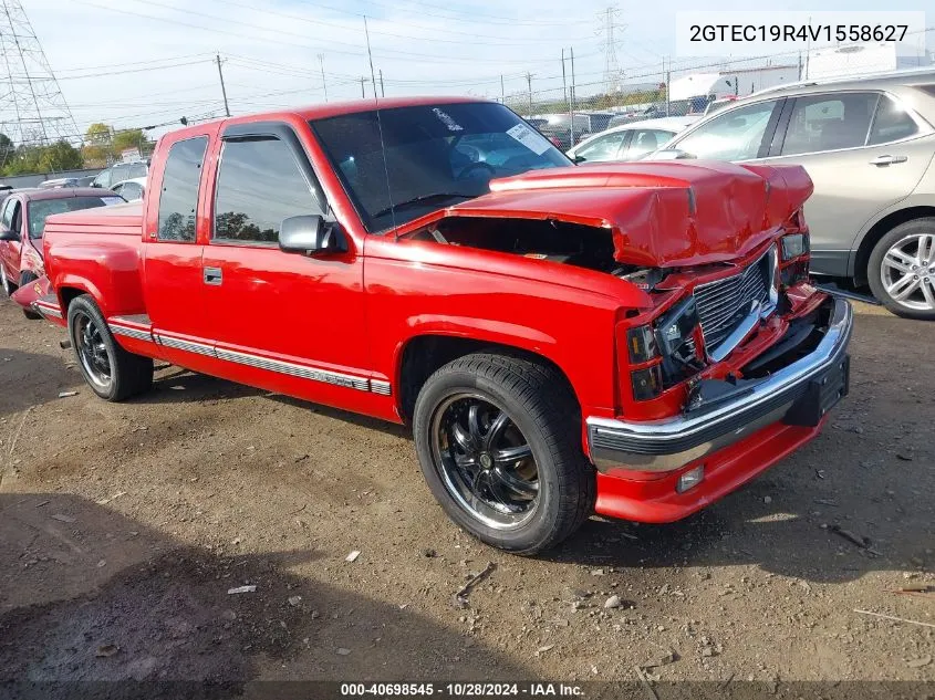 1997 GMC Sierra 1500 Sl Wideside VIN: 2GTEC19R4V1558627 Lot: 40698545