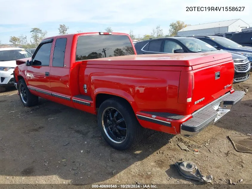 1997 GMC Sierra 1500 Sl Wideside VIN: 2GTEC19R4V1558627 Lot: 40698545