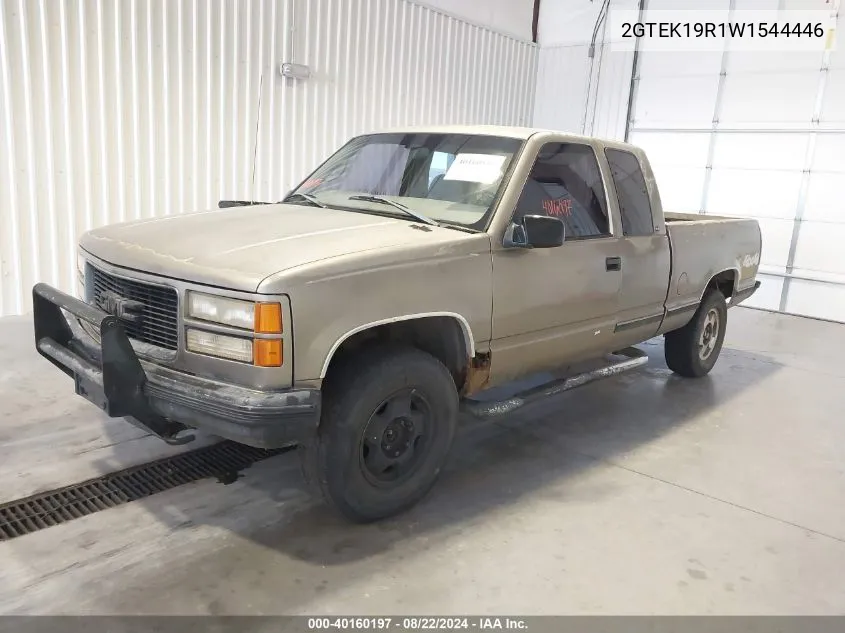 1998 GMC Sierra 1500 Sl Wideside VIN: 2GTEK19R1W1544446 Lot: 40160197