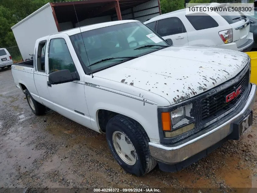 1998 GMC Sierra 1500 Sl Wideside VIN: 1GTEC19W0WE508300 Lot: 40298372