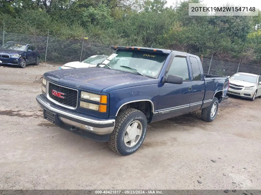 2GTEK19M2W1547148 1998 GMC Sierra 1500 Sl Wideside