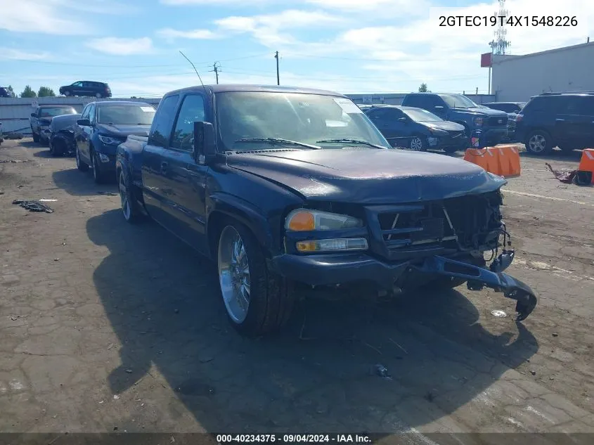 1999 GMC Sierra 1500 Sl VIN: 2GTEC19T4X1548226 Lot: 40234375