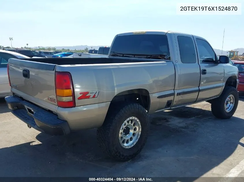 2GTEK19T6X1524870 1999 GMC Sierra 1500 Sle