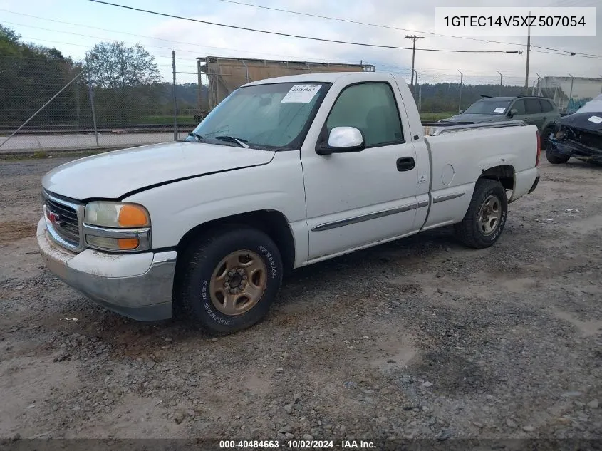 1GTEC14V5XZ507054 1999 GMC Sierra 1500 Sle