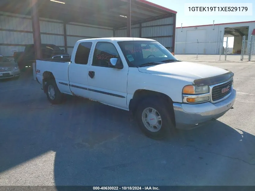 1GTEK19T1XE529179 1999 GMC Sierra 1500 Sle