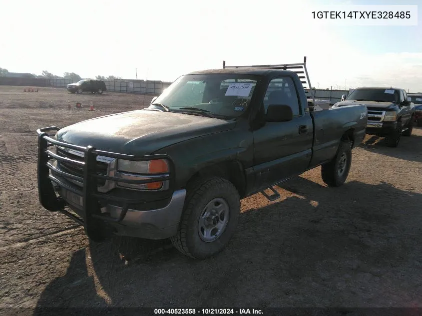 1GTEK14TXYE328485 2000 GMC Sierra 1500 Sl