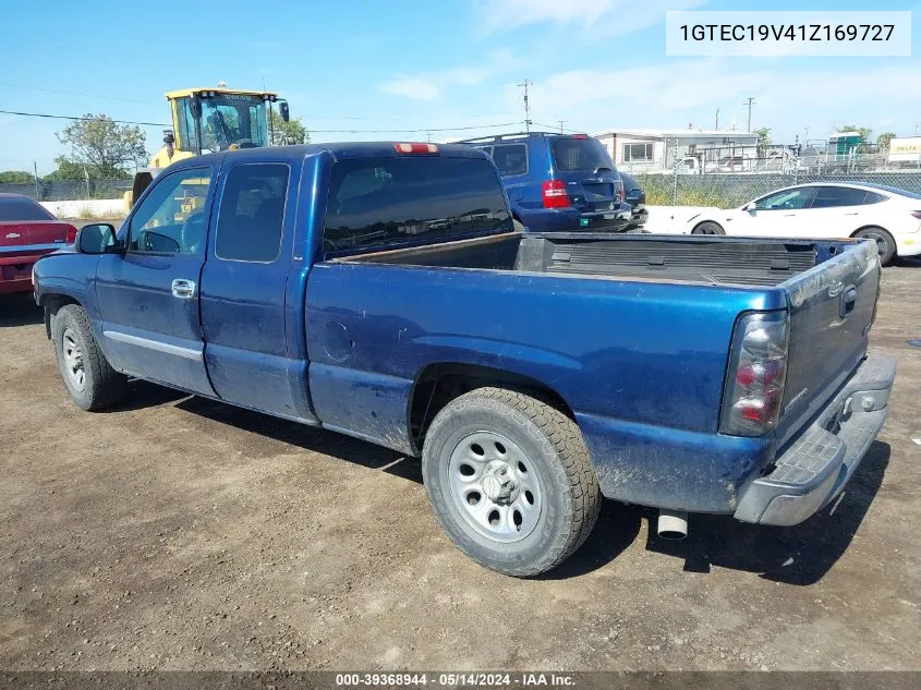 2001 GMC Sierra 1500 Sle VIN: 1GTEC19V41Z169727 Lot: 39368944