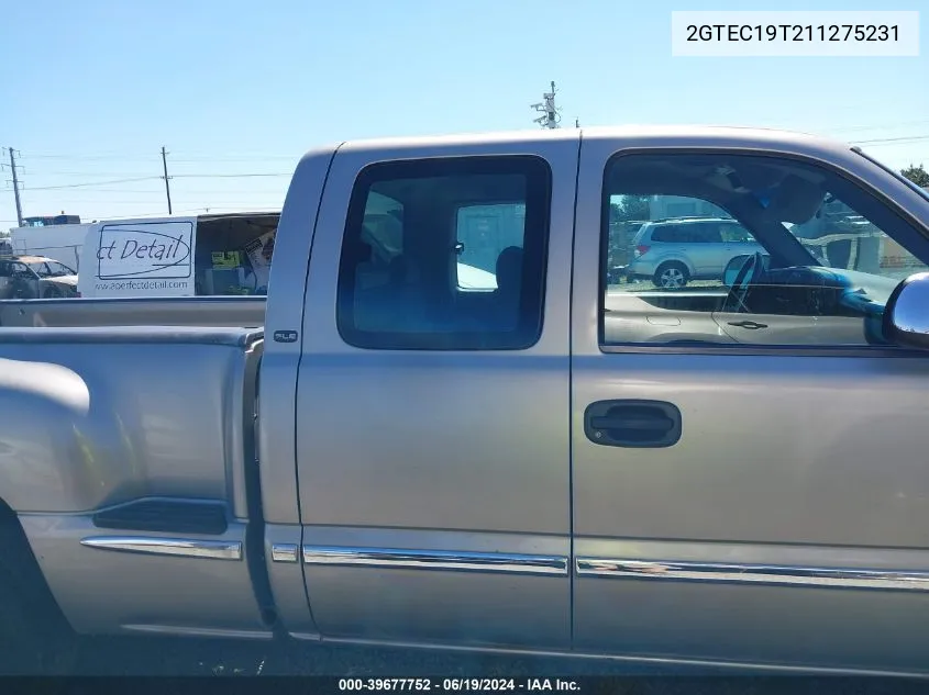 2GTEC19T211275231 2001 GMC Sierra 1500 Sle