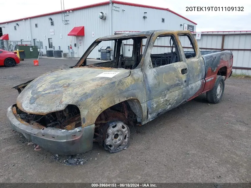 2GTEK19T011109132 2001 GMC Sierra 1500 Sle