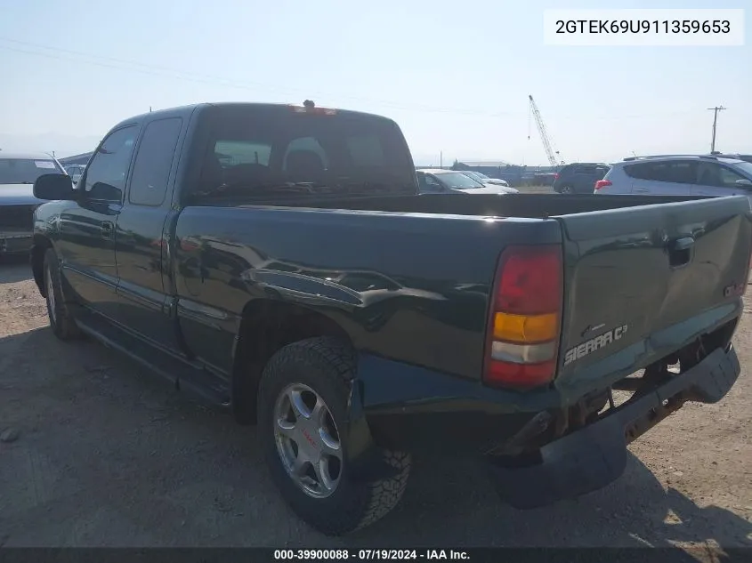 2GTEK69U911359653 2001 GMC Sierra 1500 C3