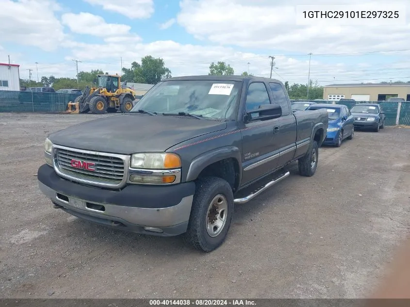 2001 GMC Sierra 2500Hd Sle VIN: 1GTHC29101E297325 Lot: 40144038