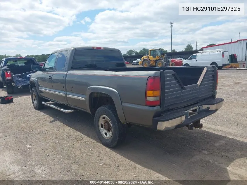 2001 GMC Sierra 2500Hd Sle VIN: 1GTHC29101E297325 Lot: 40144038