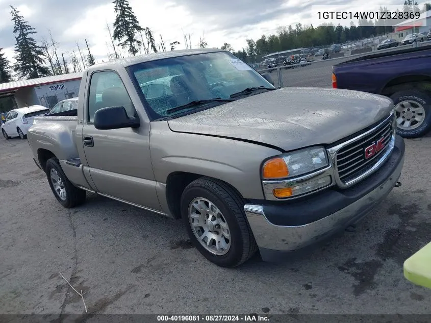 2001 GMC Sierra 1500 Sl VIN: 1GTEC14W01Z328369 Lot: 40196081