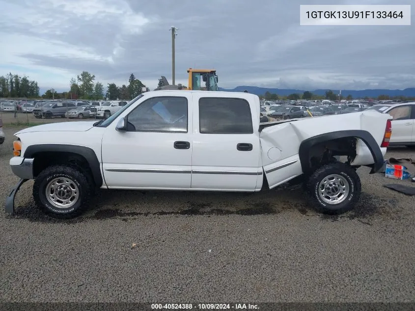 2001 GMC Sierra 1500Hd Sle VIN: 1GTGK13U91F133464 Lot: 40524388