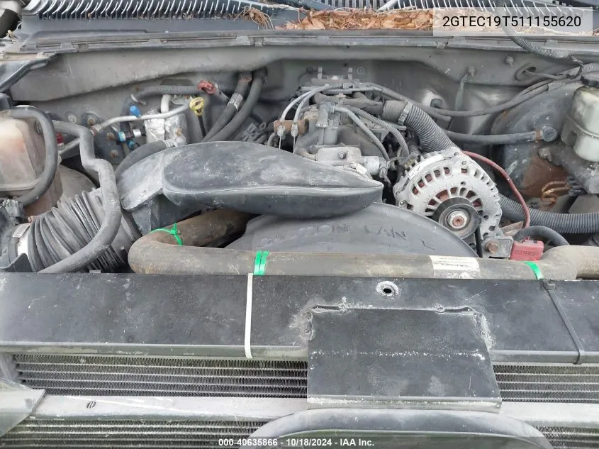 2GTEC19T511155620 2001 GMC Sierra 1500 Sle