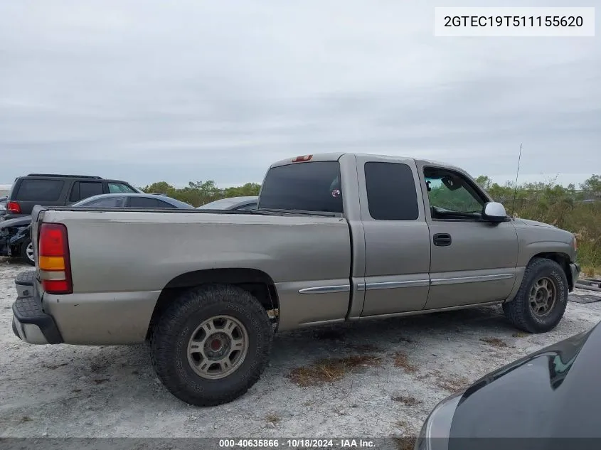 2GTEC19T511155620 2001 GMC Sierra 1500 Sle