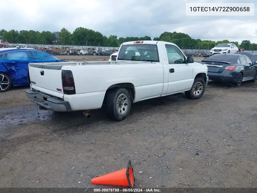 2002 GMC Sierra 1500 Standard VIN: 1GTEC14V72Z900658 Lot: 39579789