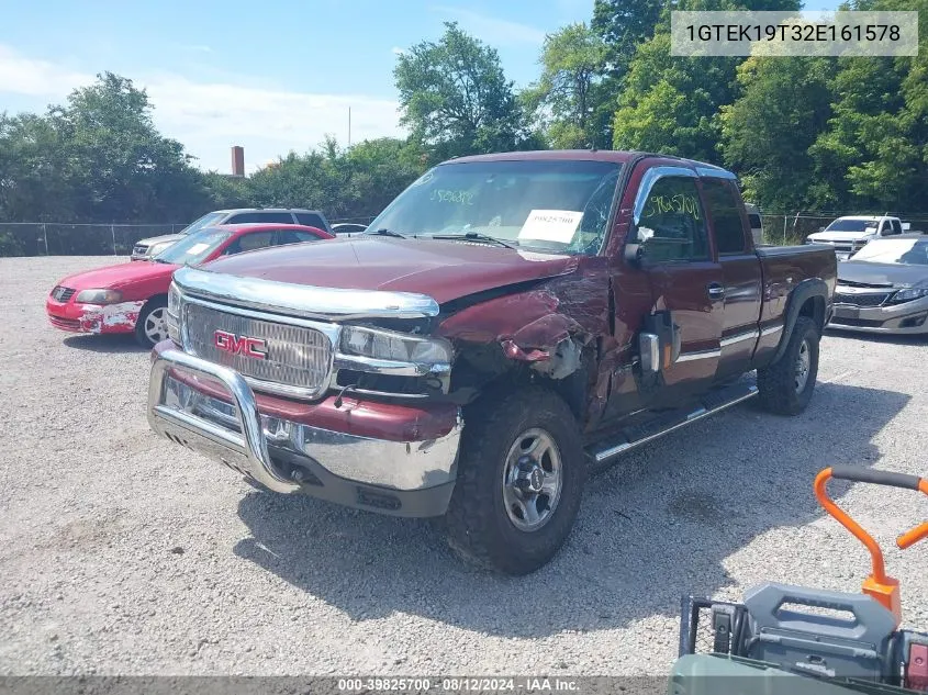 2002 GMC Sierra 1500 Sl/Sle/Standard VIN: 1GTEK19T32E161578 Lot: 39825700