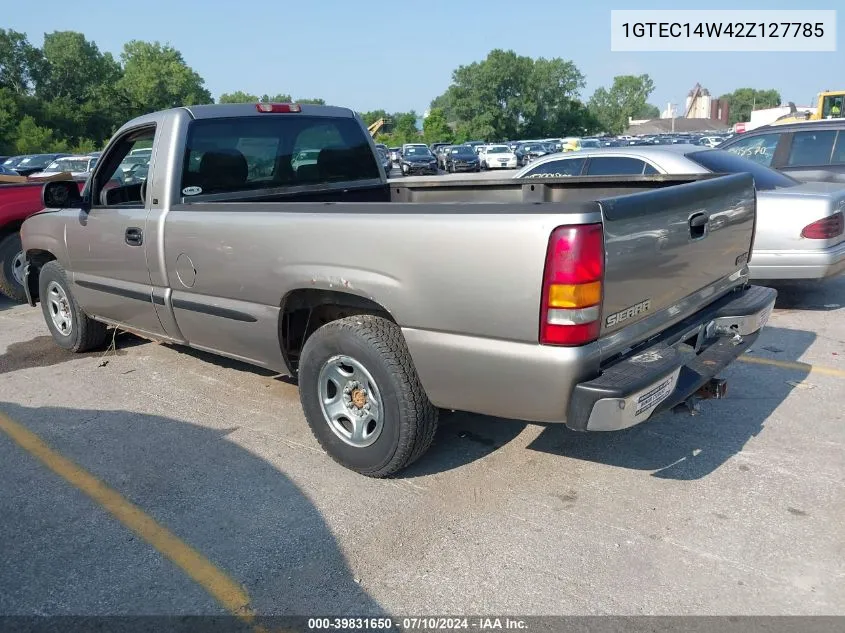 1GTEC14W42Z127785 2002 GMC Sierra 1500 Sl