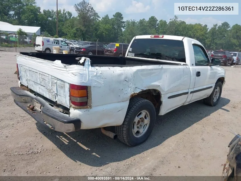 1GTEC14V22Z286361 2002 GMC Sierra 1500 Sl