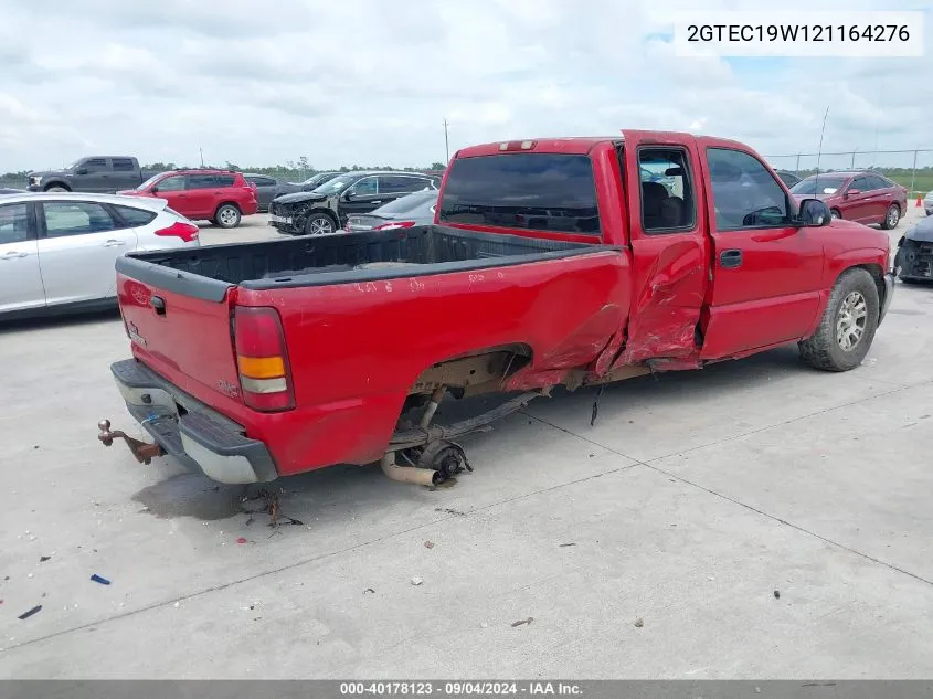 2002 GMC Sierra VIN: 2GTEC19W121164276 Lot: 40178123