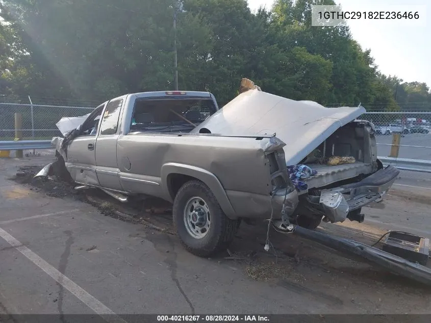 2002 GMC Sierra 2500Hd Sle VIN: 1GTHC29182E236466 Lot: 40216267