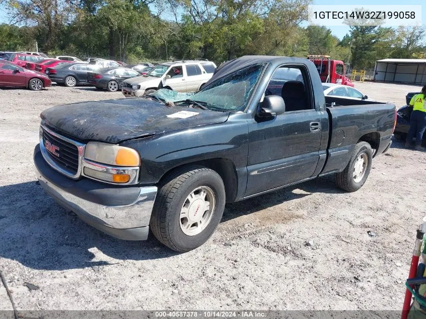 2002 GMC Sierra 1500 Sl VIN: 1GTEC14W32Z199058 Lot: 40587378