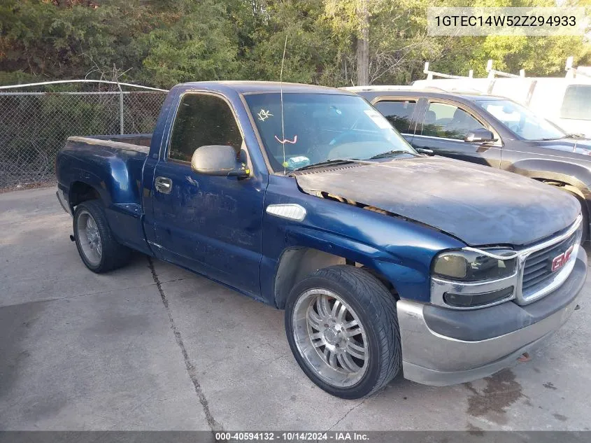 1GTEC14W52Z294933 2002 GMC Sierra 1500 Sl