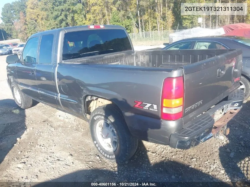 2GTEK19T321311304 2002 GMC Sierra 1500 Sle