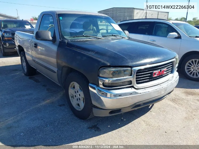 2002 GMC Sierra 1500 Standard VIN: 1GTEC14WX2Z266304 Lot: 40842613