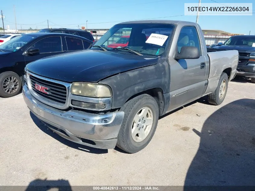 2002 GMC Sierra 1500 Standard VIN: 1GTEC14WX2Z266304 Lot: 40842613