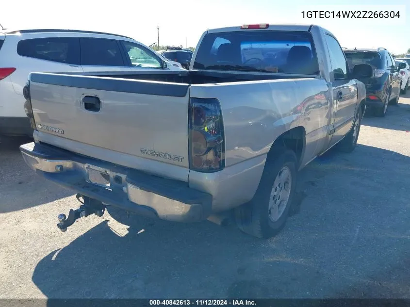 2002 GMC Sierra 1500 Standard VIN: 1GTEC14WX2Z266304 Lot: 40842613