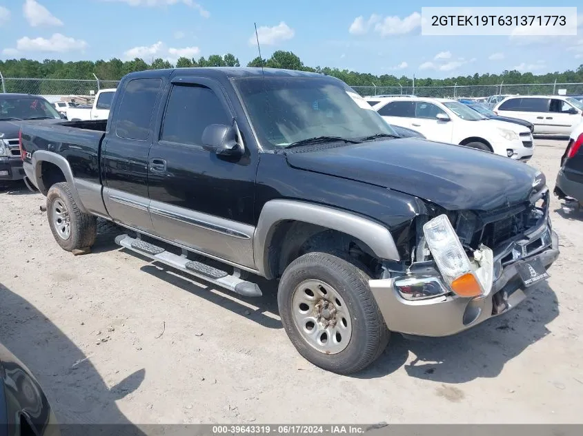 2003 GMC Sierra 1500 Slt VIN: 2GTEK19T631371773 Lot: 39643319