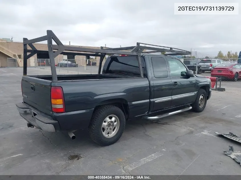 2GTEC19V731139729 2003 GMC Sierra 1500 Sle