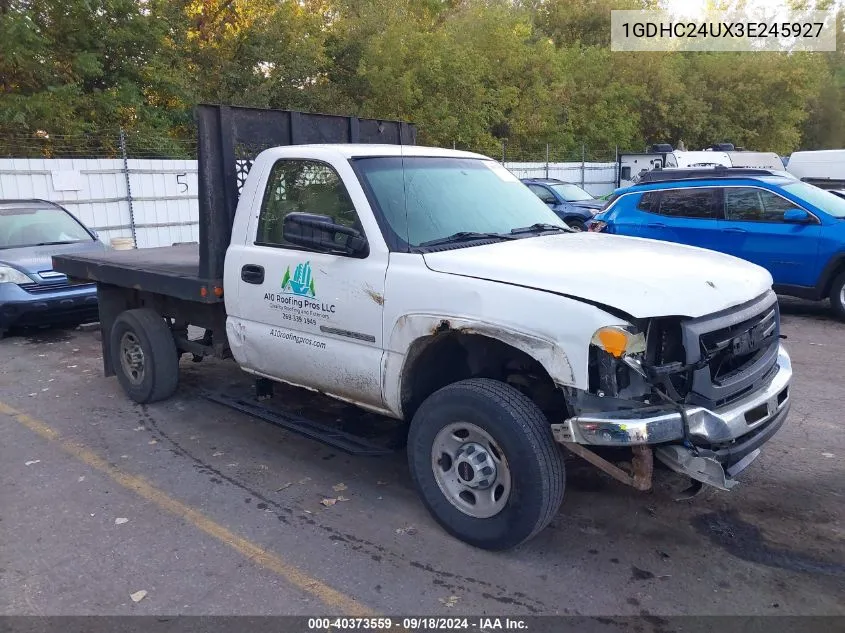 2003 GMC Sierra C2500 Heavy Duty VIN: 1GDHC24UX3E245927 Lot: 40373559