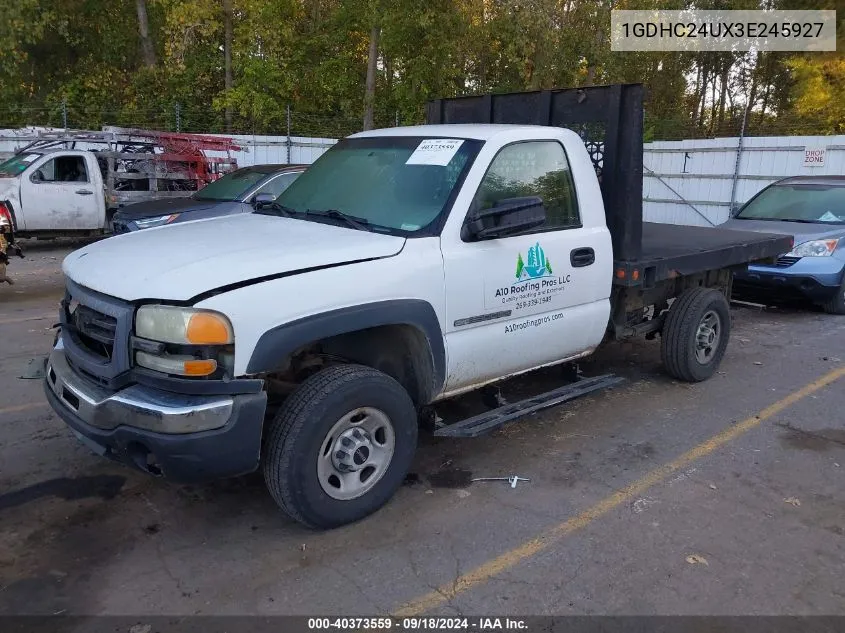 2003 GMC Sierra C2500 Heavy Duty VIN: 1GDHC24UX3E245927 Lot: 40373559