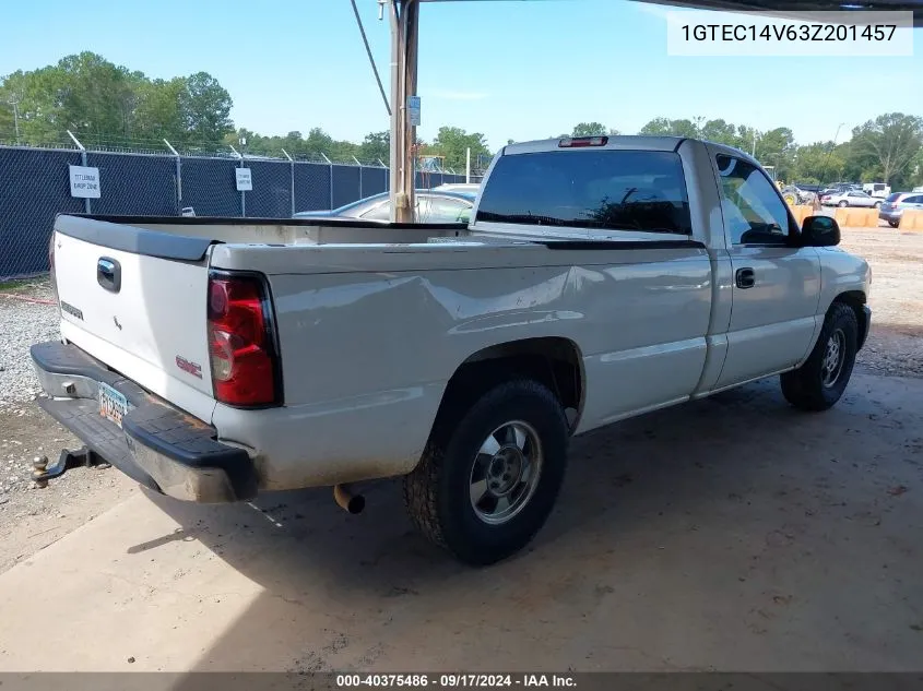 1GTEC14V63Z201457 2003 GMC Sierra 1500 Work Truck